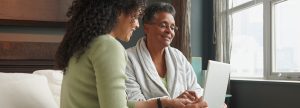 Talking to an older parent