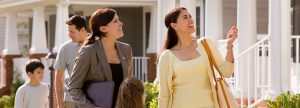 Woman and her real estate agent