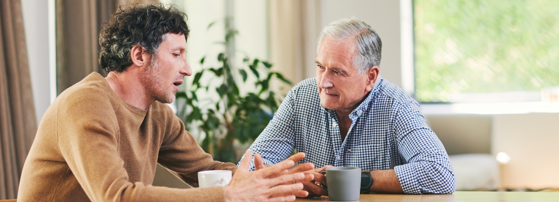 Son asking dad to cosign
