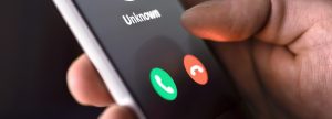 Unknown caller